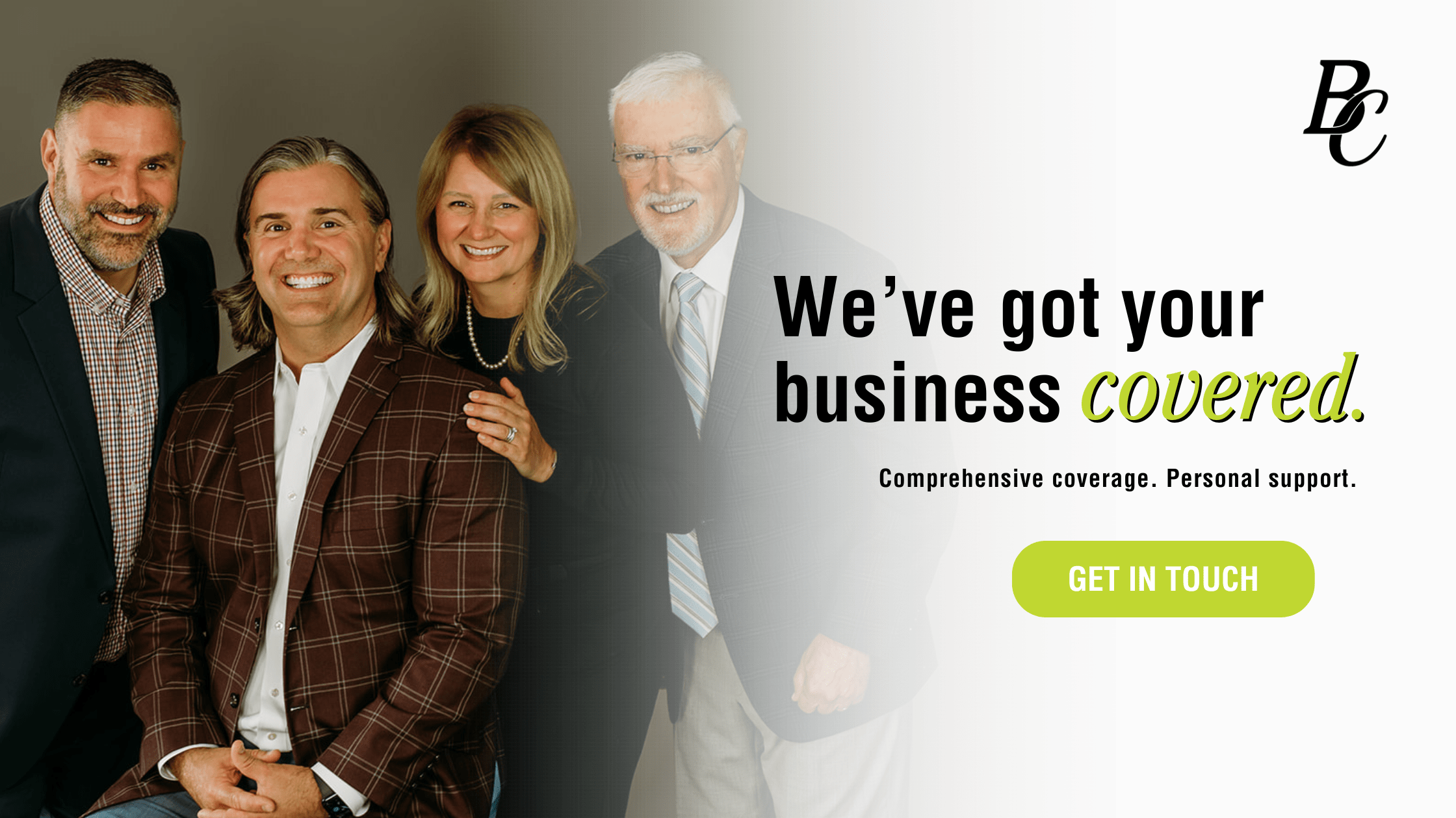 Bene-Care team supporting businesses with property insurance in Rochester vs Buffalo.